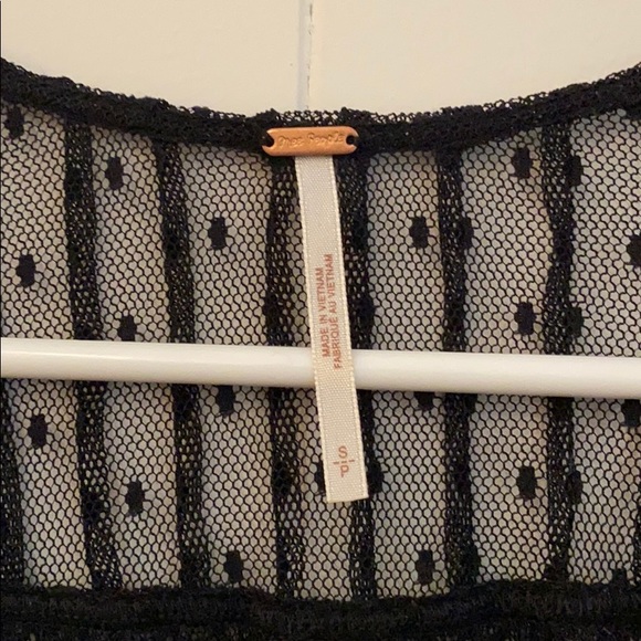 Sheer free people blouse - Picture 2 of 4